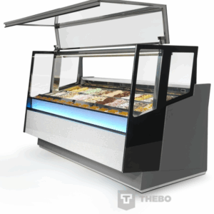 Schepijsvitrine ISA Kaleido H135-220