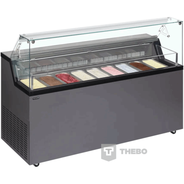 Schepijsvitrine Framec Mirabella 7-baks