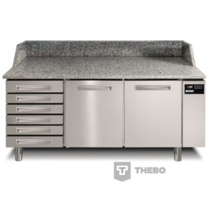 Pizzawerkbank Afinox Pizzaspring 821 I