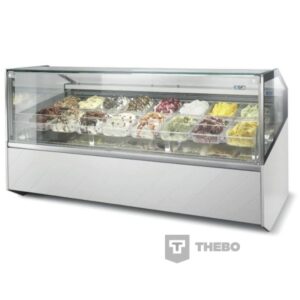 Schepijsvitrine ISA Gelato Supershow H135-170
