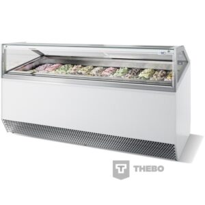 Schepijsvitrine ISA Millennium Gelato ST H117-120