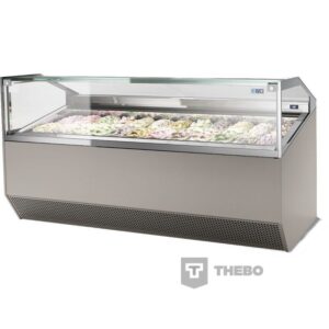 Schepijsvitrine ISA Supercapri Gelato H117-120