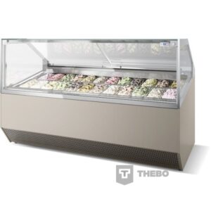 Schepijsvitrine ISA Supercapri Gelato H135-170
