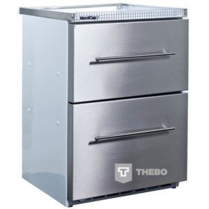 Backbar Koelkast NordCap Hamburg 180-2-Z RVS